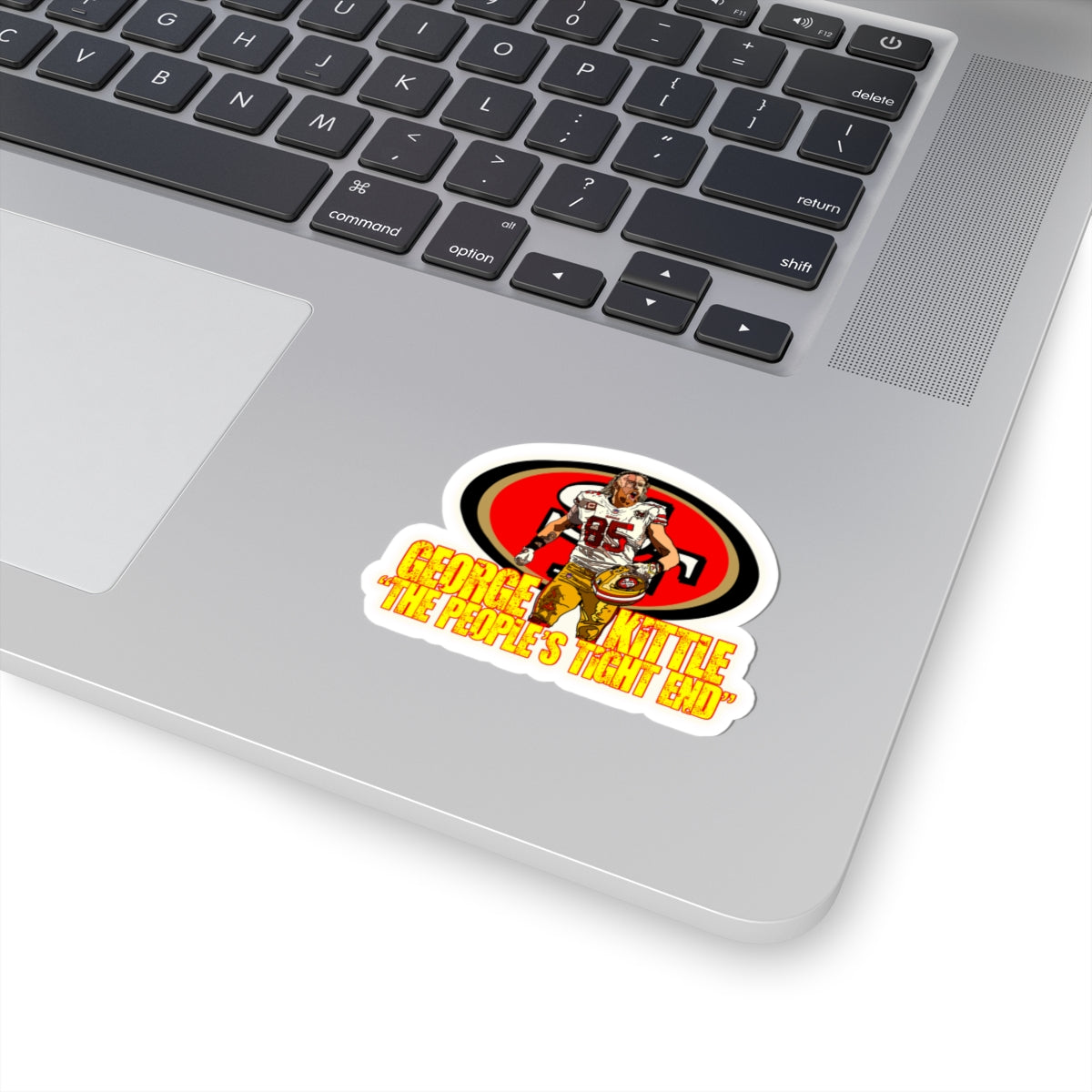 George Kittle Kiss-Cut Stickers